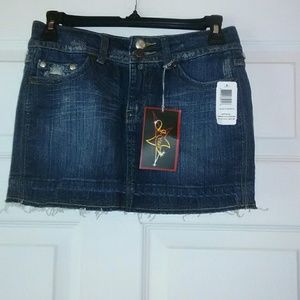 1029 J STAR Jean Skirt New